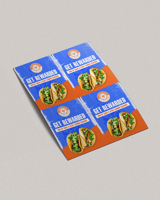 BAG STUFFERS (4 PCS PER SHEET)